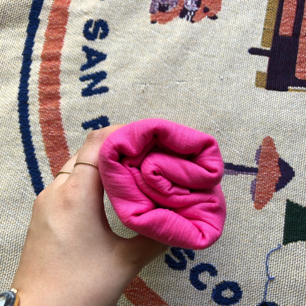Pink Scarf - Picture 2 of 4